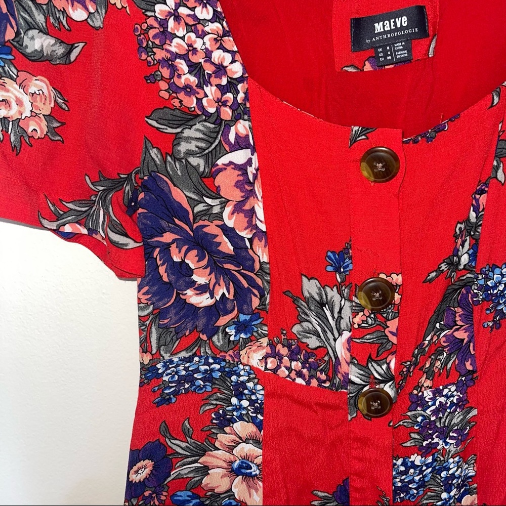 Maeve by Anthropologie Caldwell Buttondown Dress - Picture 8 of 13